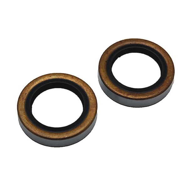 Ap Products 014-130035-2 Double Lip Grease Seal 5200 7000 lb. Axles 2.125" Shaft x 3.376" OD-2 Pack 014-130035-2 - main